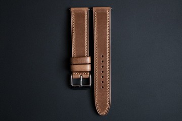 Horween 精選天然色 Chromexcel 皮革錶帶 (訂製款)