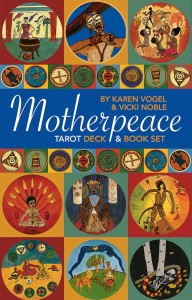  ミニマザーピースラウンドタロットデッキ＆ブックセット Mini Motherpeace Round Tarot Deck Book Set   オラクルカード