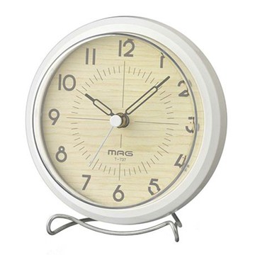 MAG 生活防水置掛兩用時鐘  白色