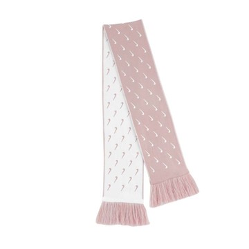 NIKE SWOOSH 圍巾-保暖 針織 N1001998631OS 粉白