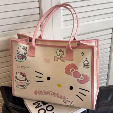 ✨元氣新品✨帆布包女ins森系百搭單肩包大容量裝書學生上課通勤包手提布袋包EHGQ