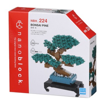 Nanoblock 《 Nano Block  》NBH_224 盆栽 松