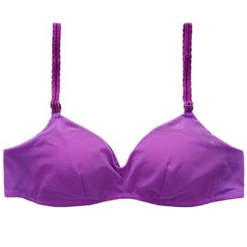 une nana cool-364 S-LL罩杯內衣-簡單要素 (亮紫)-UB3710VI