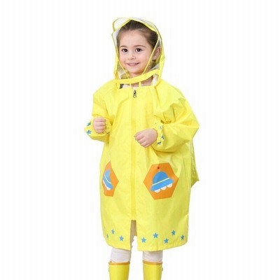 レインコート子供用 キッズ おしゃれ かわいい 透明フード カッパ フード ランドセル 小学生 雨具 防水 防風 通学 通販 Lineポイント最大get Lineショッピング
