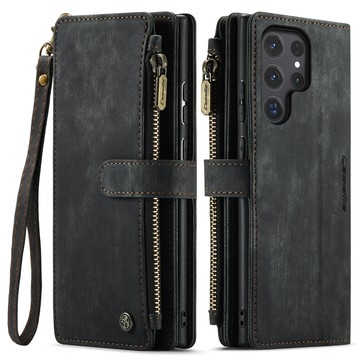 適用三星S25ULTRA翻蓋手機殼新款S23FE插卡皮套蘋果17Air保護套