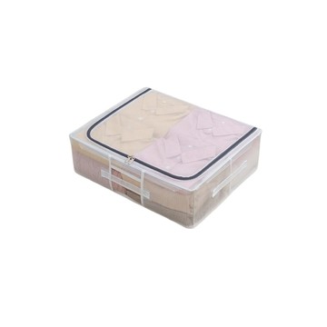 iSFun 床底神器 衣服棉被床底專用鋼架PVC收納盒/30L
