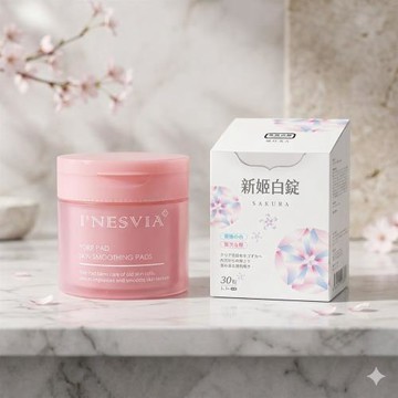 INESVIA 全能透亮美白限定組+日南製藥雪櫻姬白錠x4盒