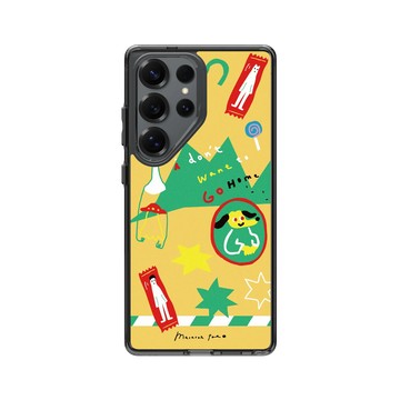 Galaxy S25 Ultra Clear 酷墨灰 - MacaronToe 馬卡龍腳趾 - 爆炸糖果店 Candy Crush