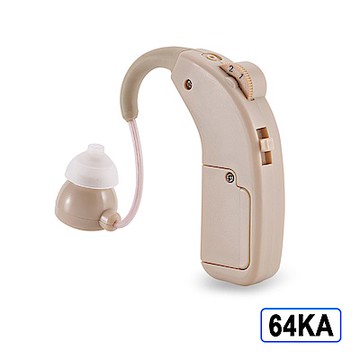 【Mimitakara耳寶】充電耳掛式助聽器(未滅菌) 64KA [ 中~重度聽損適用 ]