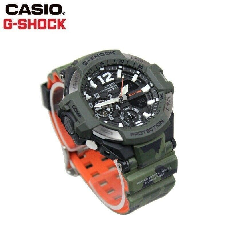 CASIO 腕時計 G-SHOCK ジーショック グラビティマスター マスターインオリーブドラブ GA-1100SC-3ADRメンズ |  LINEショッピング