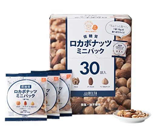 ロカボナッツミニパック30食分(16G30パック)