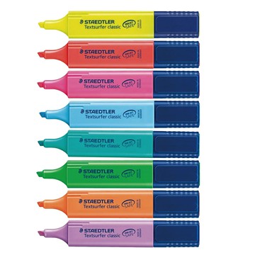 【史代新文具】施德樓STAEDTLER MS364 噴墨螢光筆