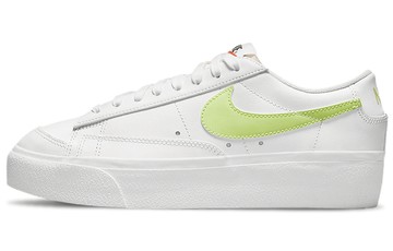 WMNS BLAZER LOW PLATFORM WHITE LIGHT LEMON TWIST