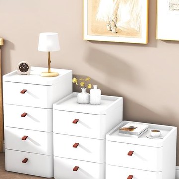 25/30/38/60cm日式柜抽屜式夾縫收納柜子客廳臥室廚房家用儲置物