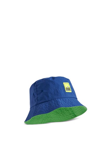 Molo Reversible Blue Cloche For Kids