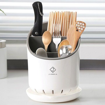 ✅高品質】筷子筒家用筷子收納盒廚房置物架筷子收納桶可瀝水筷子籠