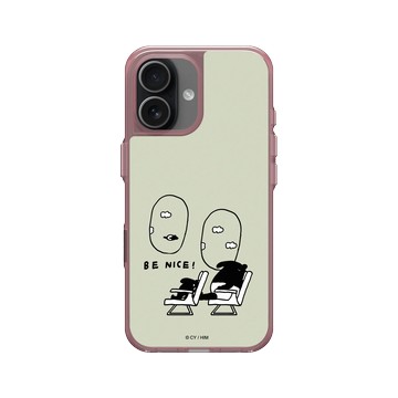 iPhone 17 Clear (相機按鈕) 晶醺玫 - 馬來貘 Laimo - Be NICE