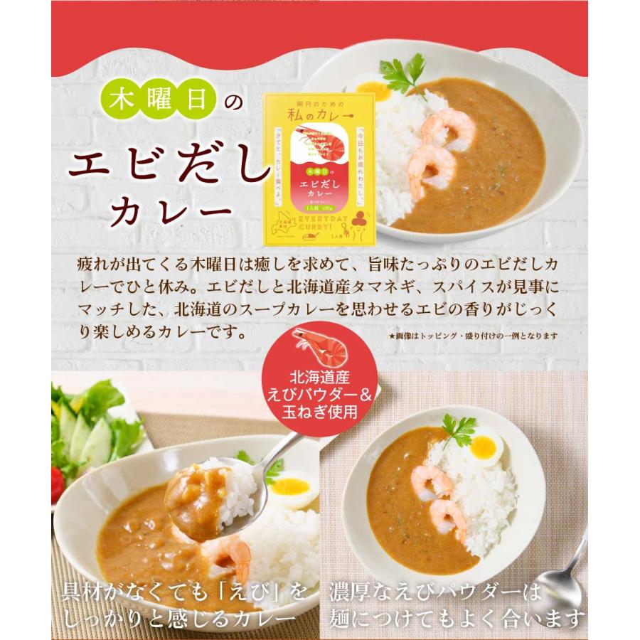 丸市岡田商店 明日のための私のカレー 100g 選べる2種セット メール便 送料無料 レトルトカレー ご当地 北海道産 お歳暮 御歳暮 クリスマス