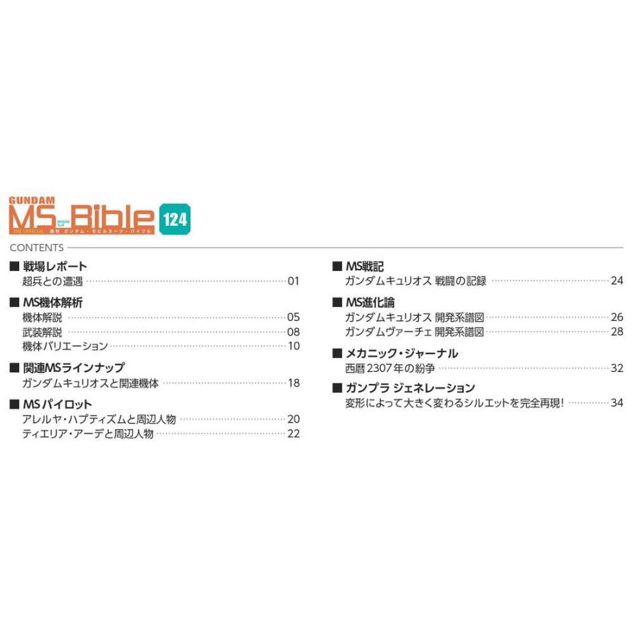 ガンダムモビルスーツバイブル　第124号 デアゴスティーニ