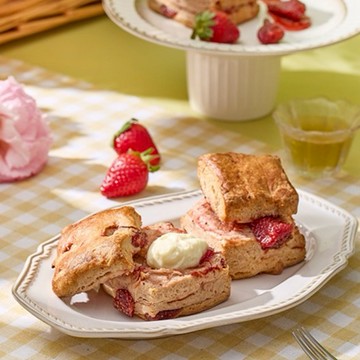 3日內出貨【creammm.t】草莓乾司康4入🍓🍓🍓🍓｜不含奶油、果醬｜期間限定