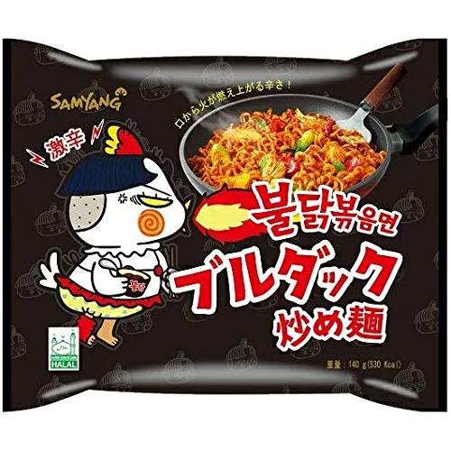 激辛 ブルダック炒め麺 140g×6袋入り HALAL ハラール [並行輸入品]