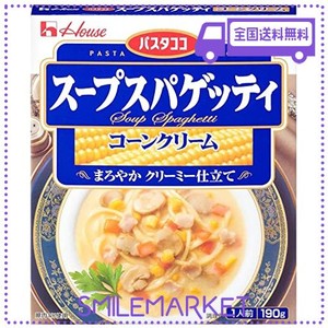 ハウス パスタココ スープスパゲッティ コーンクリーム 190G×10個