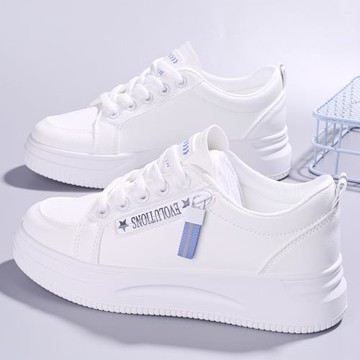 春天女鞋2025新款小白鞋女秋季運動休閑鞋軟底百搭春秋款學生鞋子