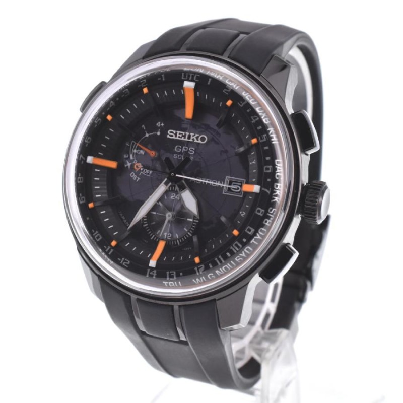 セイコー SEIKO SBXA035/7X52-0AK0 アストロンドーム形状のサファイアガラス GPS ソーラー電波 メンズ 美品 O#124322  | LINEブランドカタログ