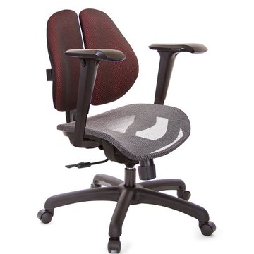 GXG 低雙背網座 電腦椅(4D升降扶手)  TW-2803 E3