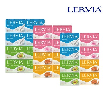 【印尼 Lervia】 牛奶嫩膚皂90g X24入