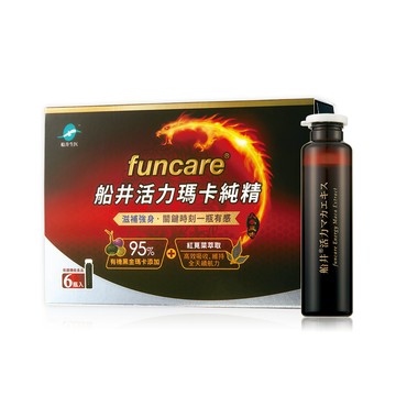 funcare 活力瑪卡純精體驗組(6瓶/盒)