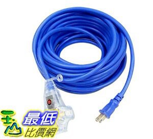 [COSCO代購6] W124935 太星電工2P 3插座附燈動力軟線 15米