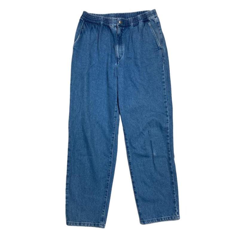 値下げ】HYKE 2023SS DENIM TAPERED PANTS テーパードデニムパンツ インディゴ サイズ：5 (神戸元町店) |  LINEブランドカタログ