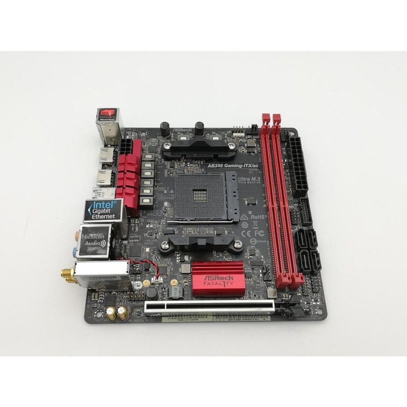 中古】ASRock AB350 GAMING-ITX/AC B350/AM4/11ac+BT4.2/Mini-ITX【ECセンター】保証期間１週間 |  LINEブランドカタログ