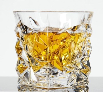 水晶玻璃威士忌杯洋酒杯啤酒杯白酒烈酒雞尾酒方形家用水杯子套裝