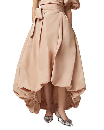 Pinko Barbagianni Taffeta Skirt