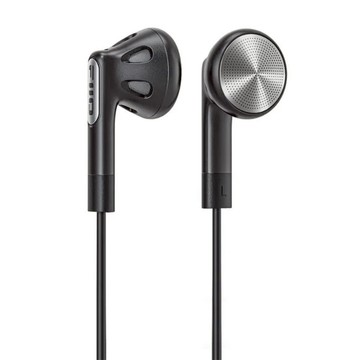 FIIO 飛傲 可換線鍍鈹振膜平頭塞耳機  黑色  FF1