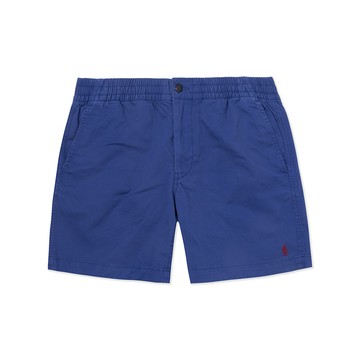 Polo Ralph Lauren RL 熱銷刺繡小馬6吋膝上休閒短褲-灰藍色