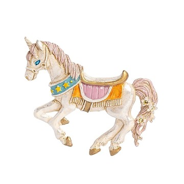 【Palnart Poc 官方正品】PB188 獨角獸 胸針｜日本製 夢幻復刻 職人手工著色 Unicorn
