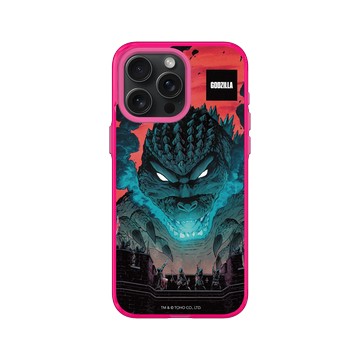 iPhone 15 Pro Max Clear 粉漾桃 - 哥吉拉 Godzilla - 宇宙熵增