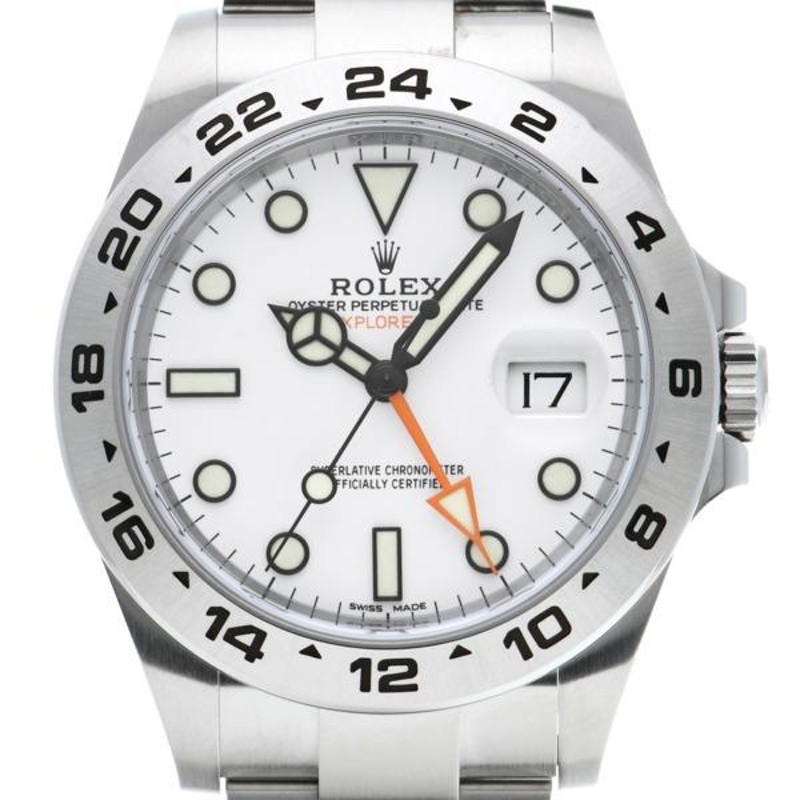 中古 ロレックス ROLEX エクスプローラーII 216570 ランダムシリアル ...