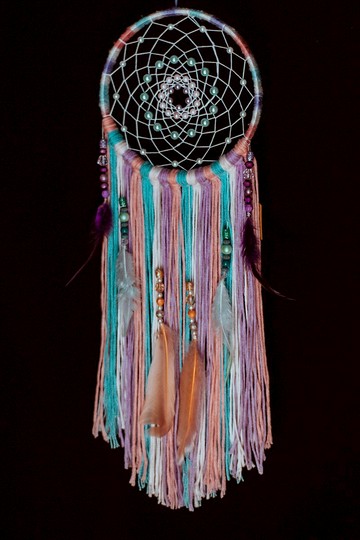 純手工捕夢網 Handmade Dreamcatcher－【粉彩】