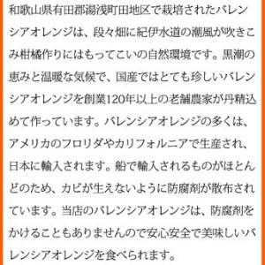 ふるさと納税 秀品　希少な国産バレンシアオレンジ 5kg ※2024年6月下旬〜7月上旬頃に順次発送予定 和歌山県美浜町