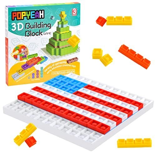 New 27pcs pop tetris jigsaw puzzle toys reliver stress toys anti-stress toys  pop its bubble sensory fidget toy to relieve autism