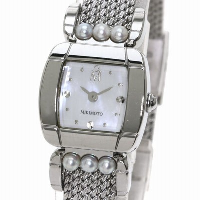 ミキモト　MIKIMOTO 腕時計　パール ミキモト MIKIMOTO パールウォッチ パールブレスレット 腕時計