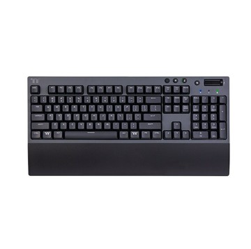 米特3C數位–Thermaltake 曜越 W1 三模無線 紅軸機械式鍵盤(英刻)/GKB-WOW-RDSNUS-01