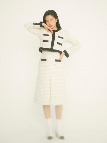 No. 13 Skirt - Cream