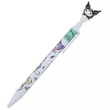小禮堂 酷洛米 立體造型油性原子筆 黑 0.5mm (疊疊樂款)