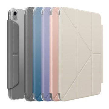 UNIQ Camden Click 磁吸設計帶筆槽多功能極簡透明保護套 iPad Air 11吋 (M4/M3/M2共用)