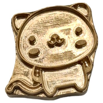 Betty's 焙蒂絲 烙印模 3 x 2.7cm  小熊 金色  1個